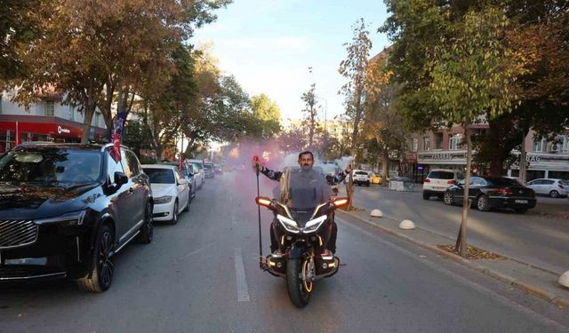 Motosikletle umre yolculuğu