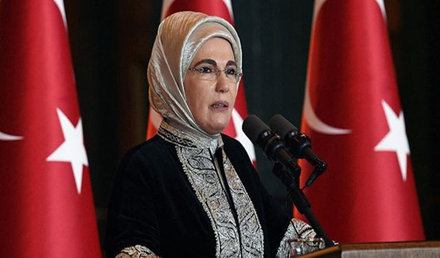 Emine Erdoğan: "Kimsenin geride kalmadığı, bir dünya idealini gerçekleştirmenin anahtarı, tüm ülkelerin sorumluluk almad