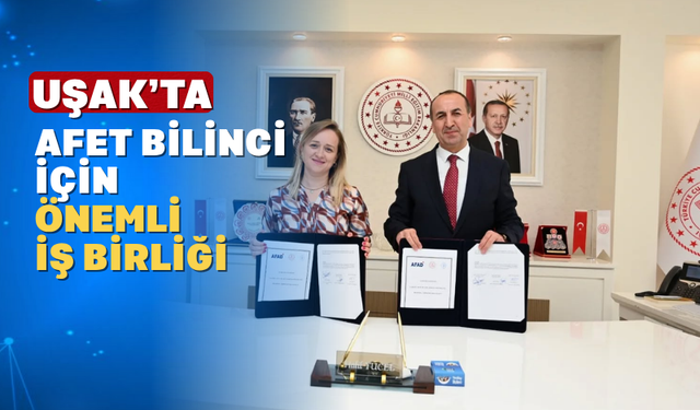 Uşaklı Öğrenciler Afet Anında Hazır Olacak