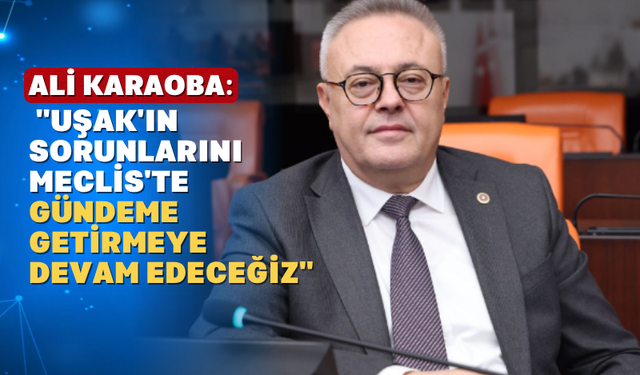 CHP'li Ali Karaoba Meclis Karnesini Paylaştı
