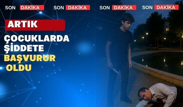 Uşak’ta 17 Yaşında Bir Çocuk Adam Bıçakladı