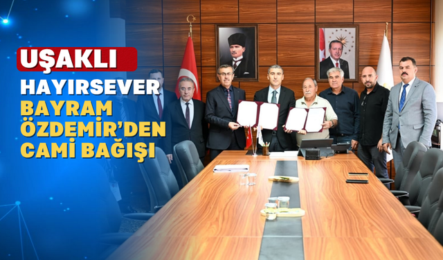 Camiler ve Din Görevlileri Haftası'nda Uşak'a Cami Müjdesi