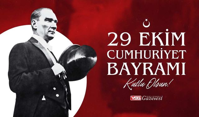 Cumhuriyetimizin 102. yılı kutlu olsun