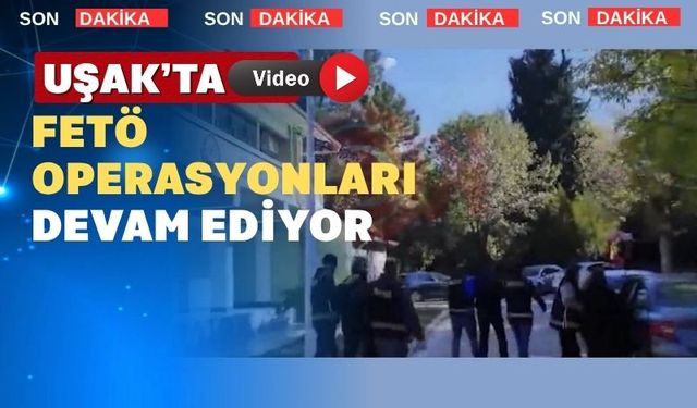 Uşak’ta FETÖ’nun finanscısı 3 kişi yakalanarak cezaevine kondu