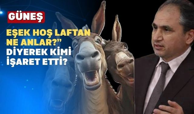 Uşak Milletvekilleri arasında ‘eşek hoş laftan ne anlar?” muhabbetti