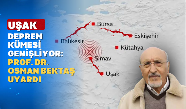 Muğla Depremi Sonrası Prof. Dr. Osman Bektaş'tan Uşak Uyarısı
