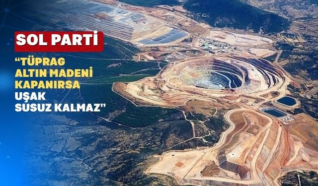 SOL Parti Uşak İl Örgütü Susuzluğa Çare Önerdi