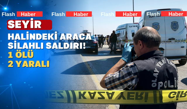 Seyir Halindeki Otomobile Kurşun Yağdırdılar!