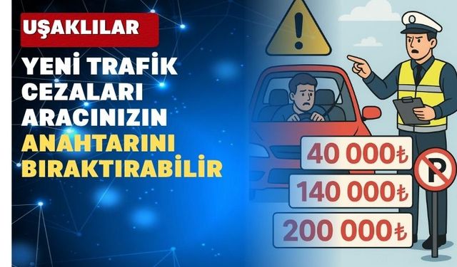 Uşaklılar yeni trafik cezalarına dikkat! Ocağınızı söndürebilir