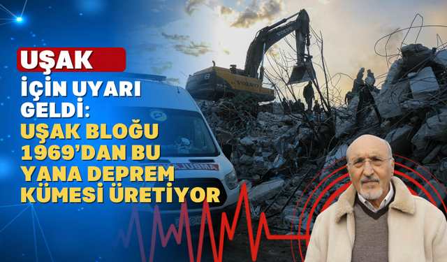 Simav ve Gediz Fayları Uşak’ı İşaret Ediyor