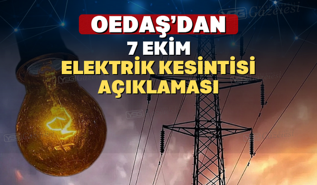 Uşak ve İlçelerinde 7 Ekim Salı Günü Planlı Elektrik Kesintisi Olacak