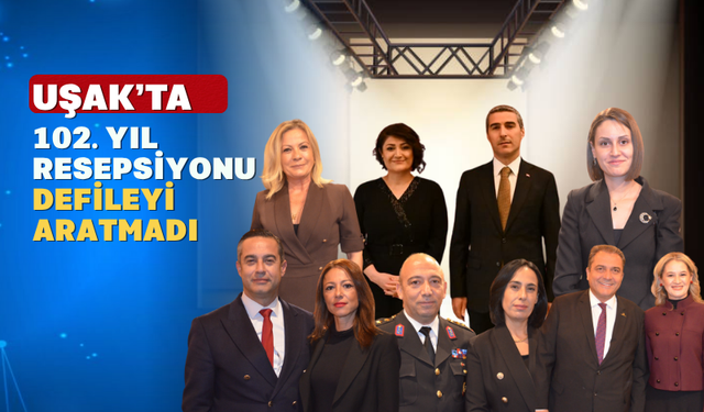 Uşak'ta Cumhuriyetin 102. Yılında Yıldızlar Geçidi