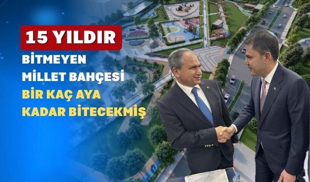 Uşak’ın Bitmeyen Millet Bahçesi Pek Yakında Bitiyormuş