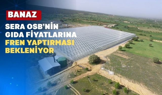 Uşak-Banaz Sera OSB İçin Çalışmalar Hızlandırıldı