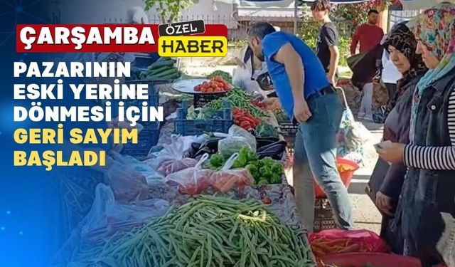 Uşak Çarşamba pazarı eski yeri için çalışmalar başladı