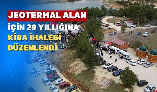 Uşak Belediyesi 61505 metrekare jeotermal alanı kiraya veriyor