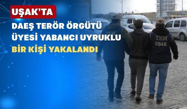 Uşak’ta TEM ekiplerinden DAEŞ operasyonu