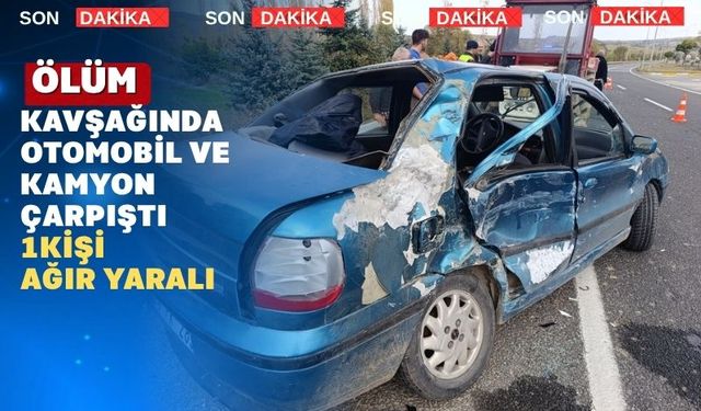 Uşak’ın bu kavşağında kaza bitmiyor