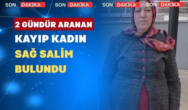 Uşak’tan Trene Bindikten Sonra kaybolan Kadın Bulundu