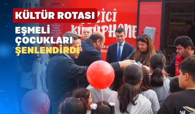 Uşak Kültür Rotası Projesi Eşme’de Çocuklarla Buluştu