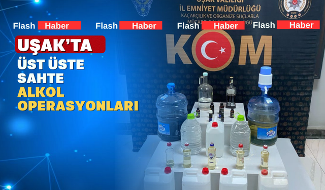 Uşak Emniyetinden Kaçakçılara Operasyon: 1 Gözaltı