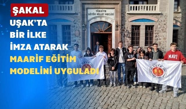Uşak ŞEHİT Abdulkadir Kılavuz Anadolu Lisesi Yine bir Fark yarattı