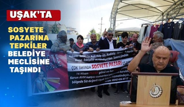 MHP’Lİ üye Uşak sosyete pazarını meclis gündemine taşıdı