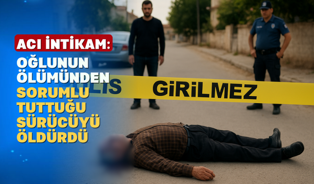 Kanlı Hesaplaşma: Kazada Ölen Çocuğun Babası Sürücüyü Vurdu