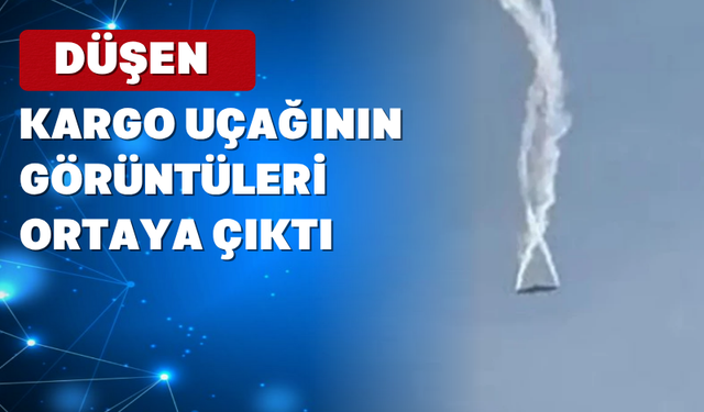 Düşen Uçağın Görüntüleri Ortaya Çıktı