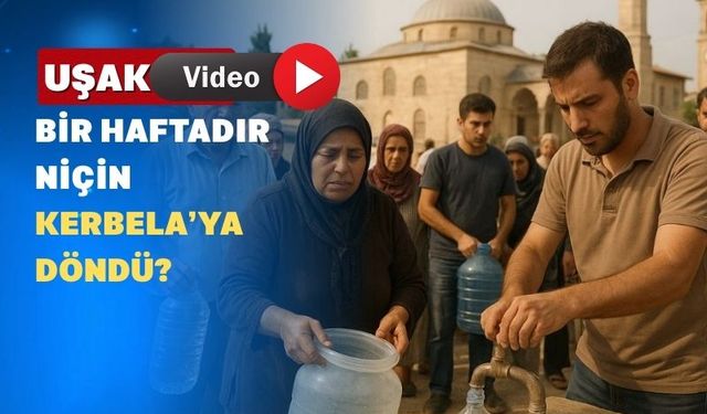 Uşak Belediyesi Su Sıkıntısı Konusundaki Sessizliğini Bozdu