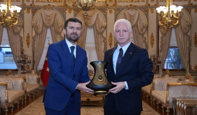 BİK Genel Müdürü Çay’dan İstanbul Valisi Gül’e ziyaret