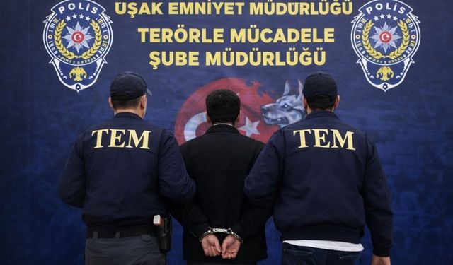 Uşak’ta Yılbaşı Öncesi DAEŞ Ter*r Örgütü Üyesi Yakalandı