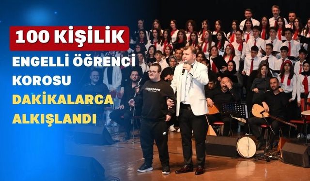Uşak’ta Engelliler Korosu Kulakların Pasını Sildi