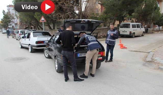 Uşak’ın İlçeleri de karış karış taranarak asayiş sağlanıyor