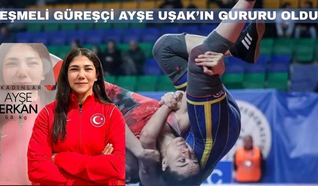 Uşaklı Güreşçi Kızımız Türkiye Şampiyonu Oldu