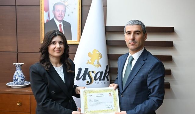 Türkiye Genelinde En Başarılı Nüfus Memuru Uşak’tan Çıktı