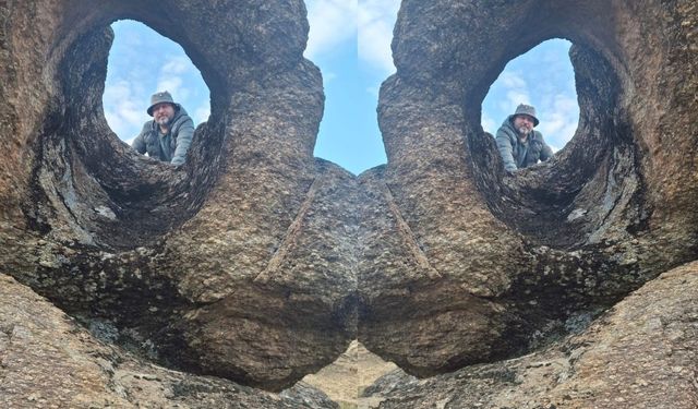 Uşak’ta Milyonlarca Yıllık Doğal Tanık: Delik Taş