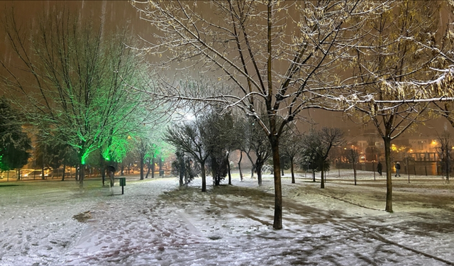 Bugün Uşak'ta Kar Yağışı Bekleniyor