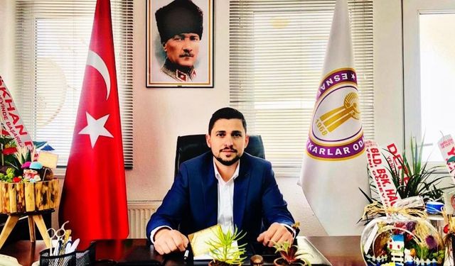 Uşak/ Eşme Esnaf ve Sanatkârlar Odası Başkanı Özay Yeniden Aday