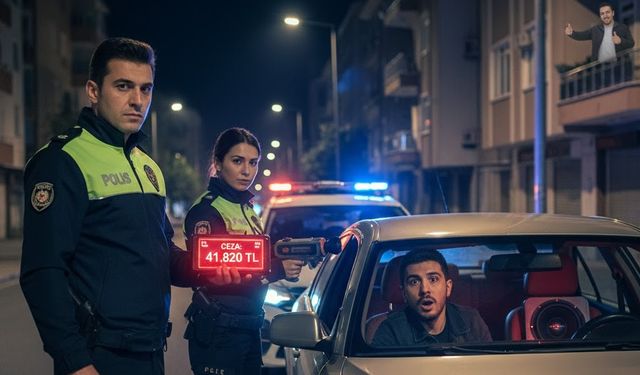 Trafikte Yüksek Sesli Müzik Açanlara Şok Ceza