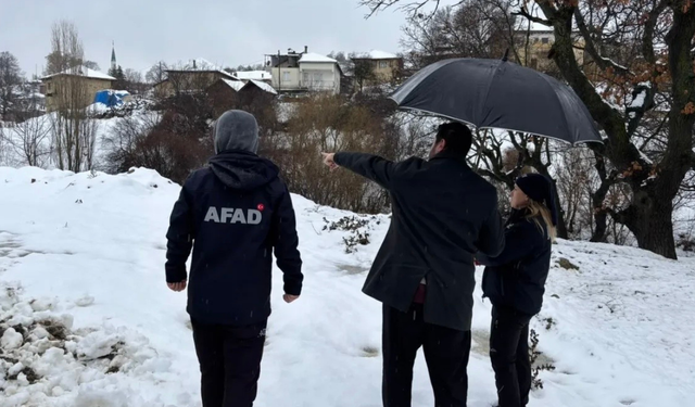 Banaz’da Risk Taşıyan Alanlar Yerinde İncelendi