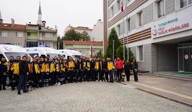 Uşak’ta Acil Servis Hizmetlerine 3 Yeni Ambulans Takviyesi