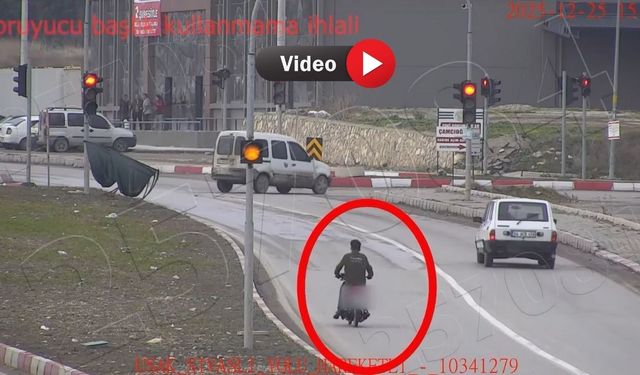 Uşak’ta kemer ve kask takmayan sürücüler yakın takibe alındı