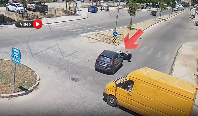 Geçtiğimiz yıl Uşak'ta Gerçekleşen Trafik Kazaları kameralara Böyle Yansıdı