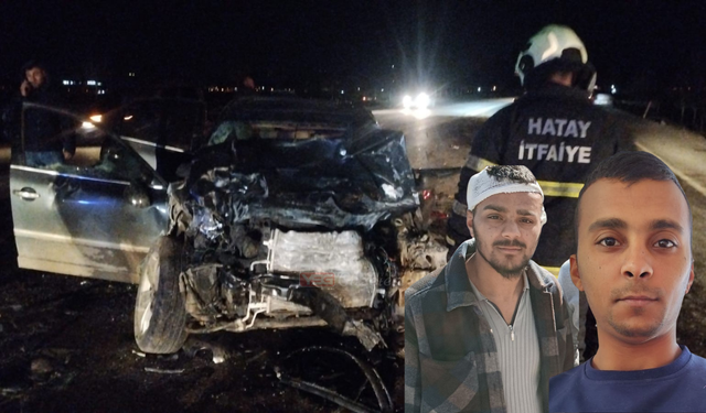 Uşaklı gençler yaşadıkları kötü kazayı atlattı