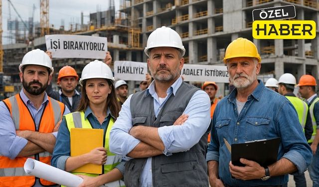 Uşak’ta şantiye şefleri görevlerini bırakmaya hazırlanıyor