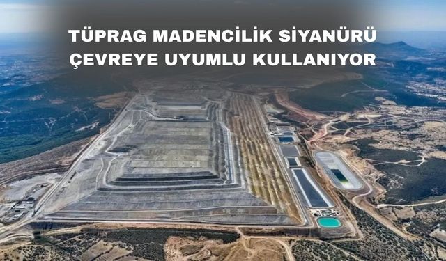 Uşak’taki altın madeni 5. Kez ‘Siyanür Yönetim Kodu Sertifikası’ aldı
