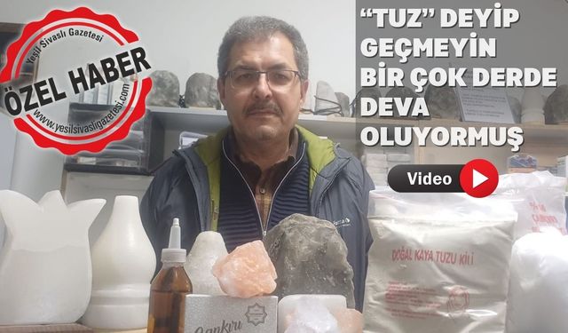 Uşaklı esnaf tansiyonunu düşüren tuzu satmaya başladı