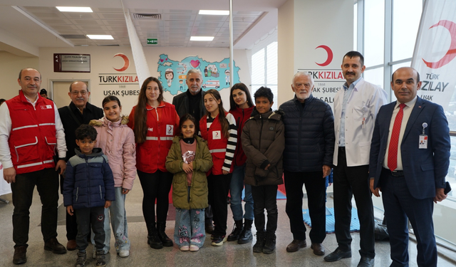 Uşaklı çocuklar artık doktora gitmekten korkmayacak