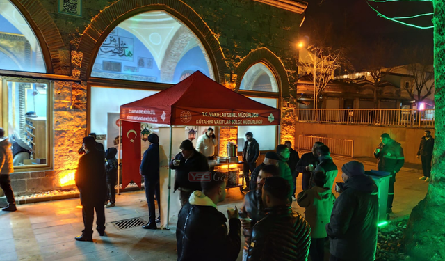 Uşak Ulu Camii’nde Miraç Kandili Programı Düzenlendi